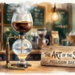 サイフォンと、魅力とかかれたオブジェ