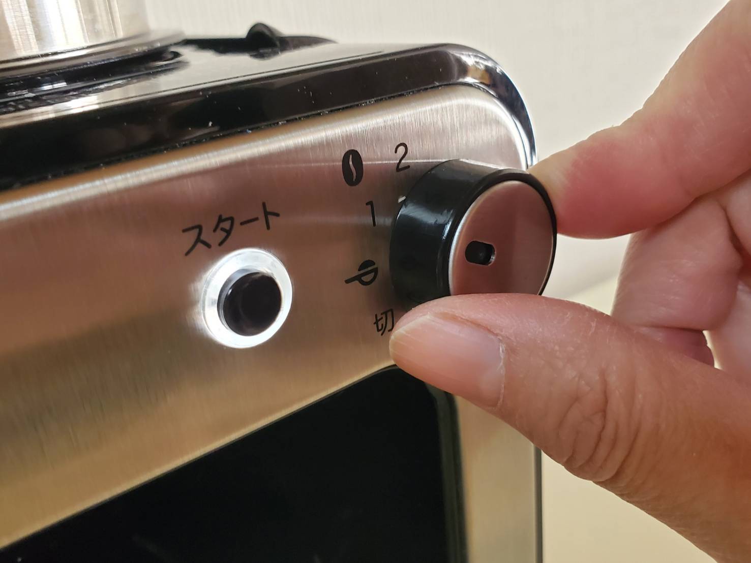 シロカ コントロールパネル