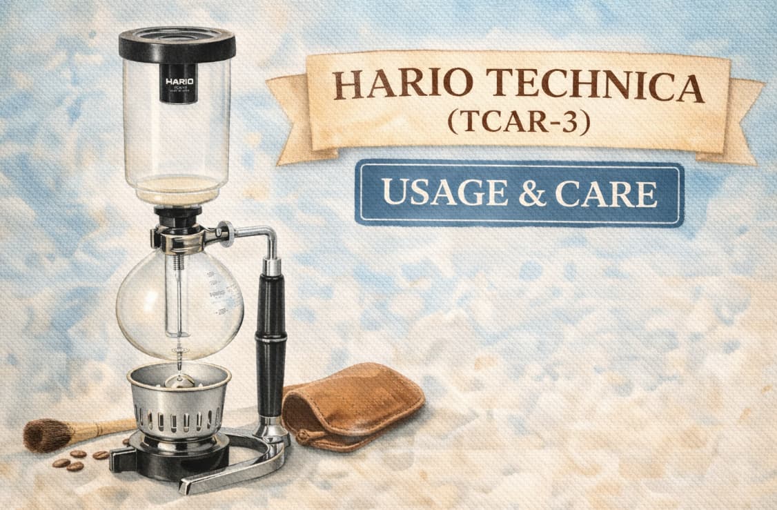 TCAR-3の使い方と手入れ術