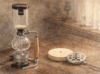 キャプテンスタッグサイフォンとペーパーフィルターろか器