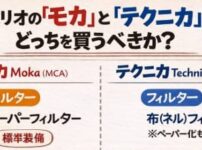 モカとテクニカの比較図