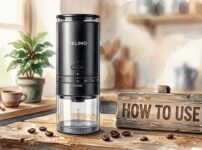 delimoと「how to use」と書かれた文字のオブジェ