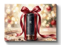 delimoがプレゼントしてリボンが巻かれている