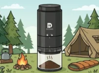 delimoをキャンプで使用している