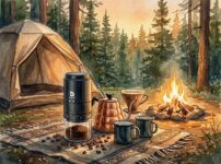 delimoをキャンプで使用している