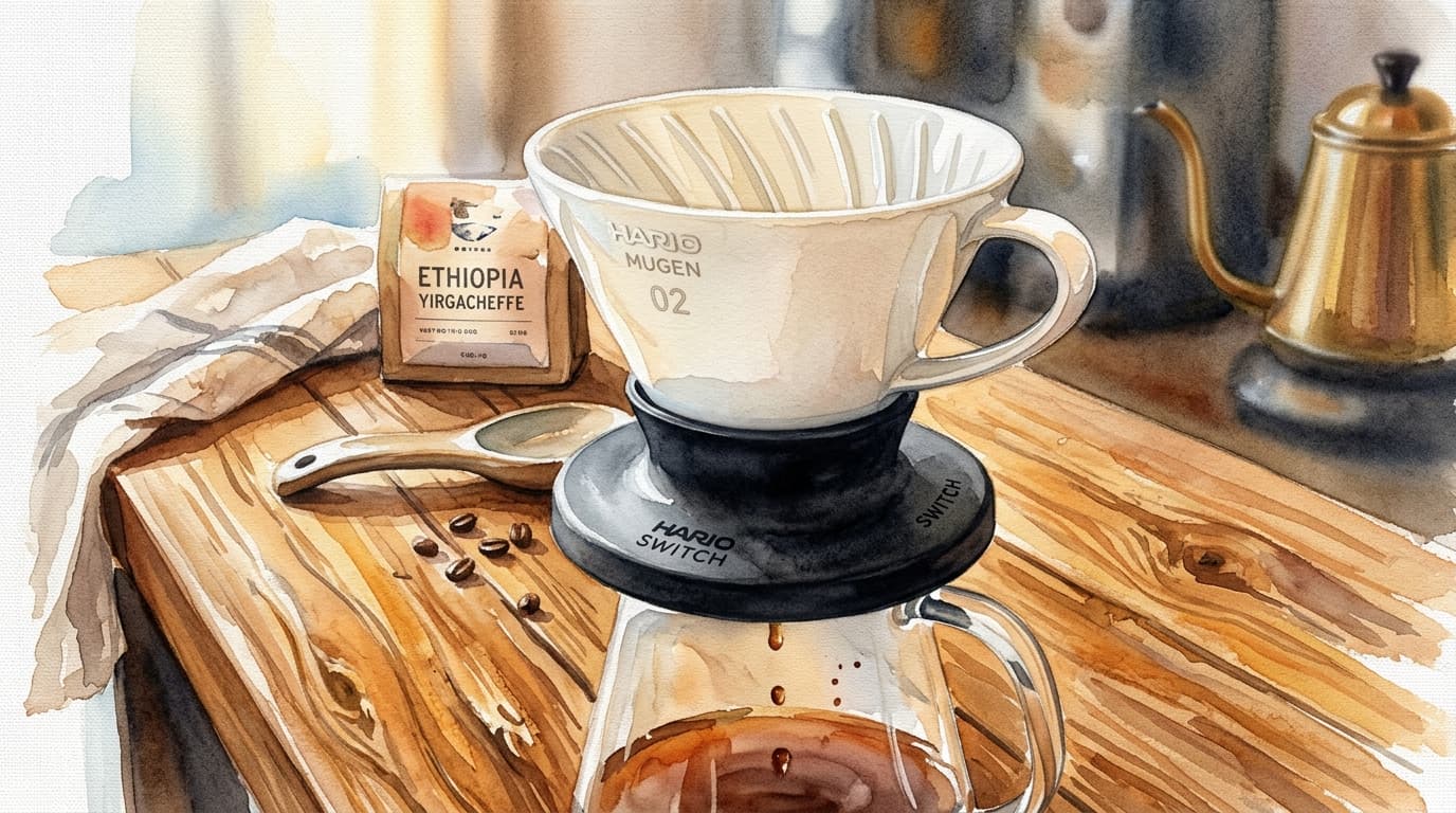 ハリオ　MUGENとスイッチ