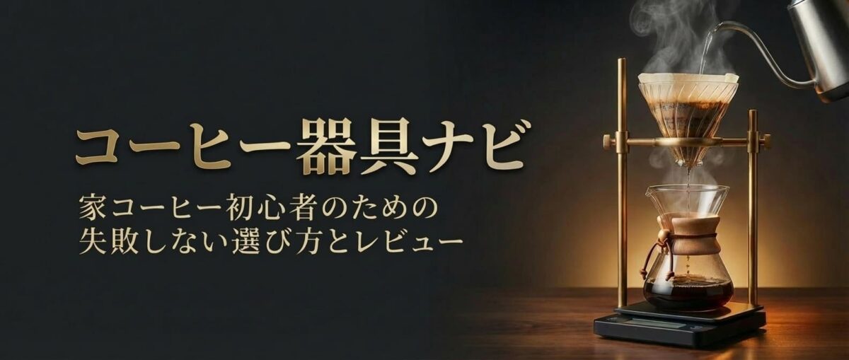 コーヒー器具ナビ ヘッダー