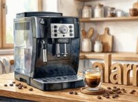 マグニフィカSとアラームと書かれたオブジェ