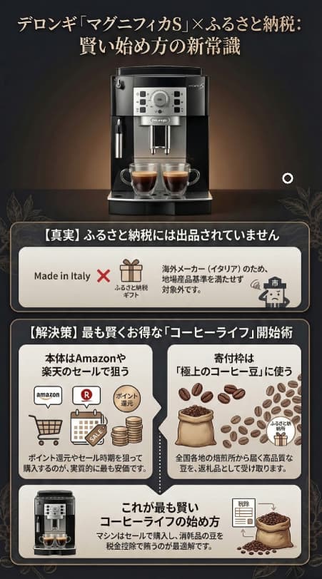 マグニフィカのふるさと納税に関するインフォグラフィック