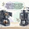 Panasonic VS Siroca Cafe Bako Cleaning Comparison Automatic Cleaning or No Measuring Required Which is better for lazy people