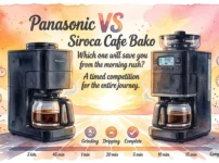Panasonic VS Siroca Cafe Bako Which one will save you from the morning rush A timed competition for the entire journey