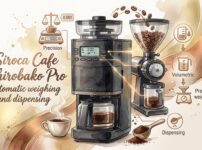 Siroca Cafe Shirobako Pro Automatic weighing and dispensing