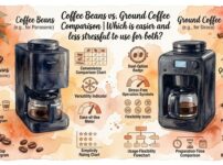 Siroca Cafe Shirobako Pro　Coffee Beans vs. Ground Coffee Comparison Which is easier and less stressful to use for both