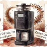 Siroca Cafe Shirobako Pro Coffee grinders, conical and propeller types