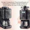 Siroca Cafe Shirobako Pro Design Comparison Functional beauty of Panasonic or modern design of Siroca Which will be the star of your kitchen