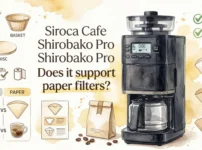 Siroca Cafe Shirobako Pro　Does it support paper filters