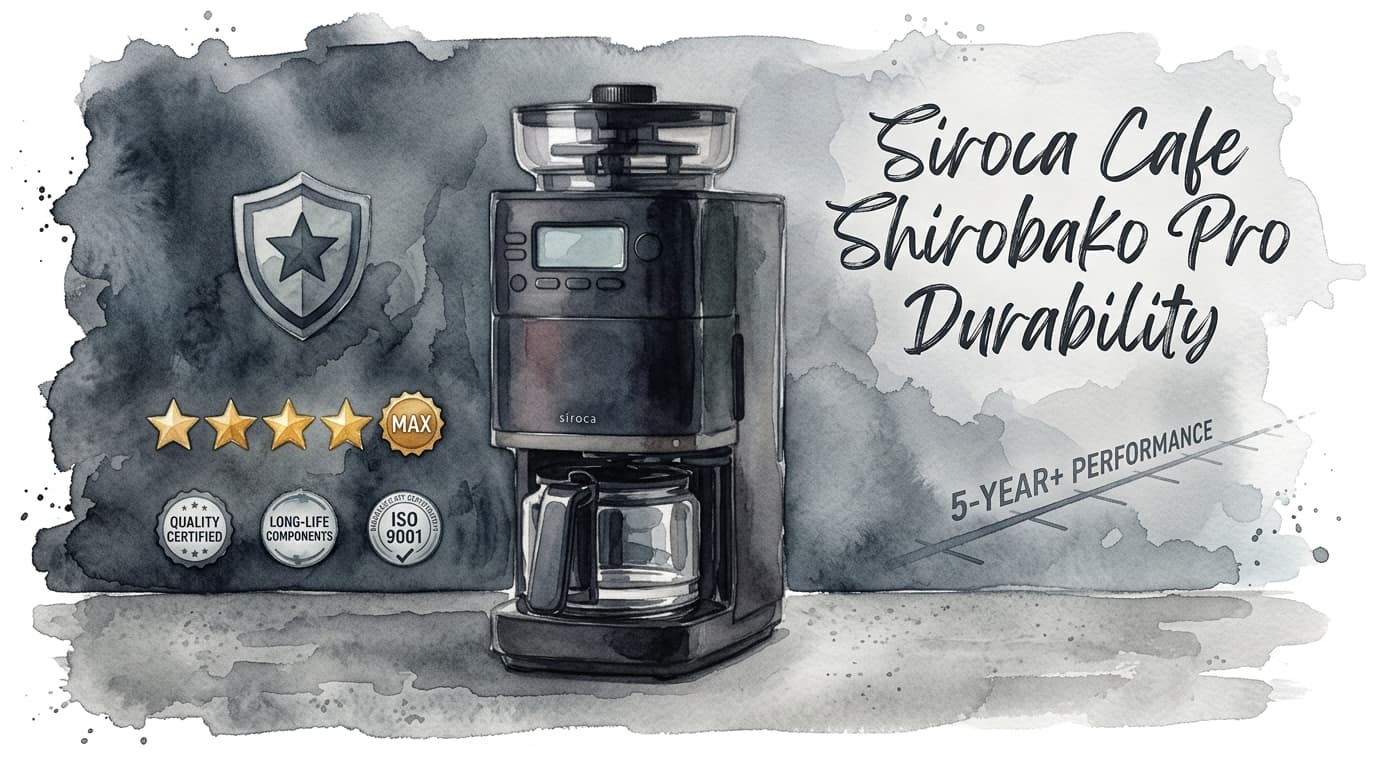 シロカ カフェばこPRO 寿命｜1年後の劣化を予測！カギを握るのは〇〇