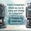 Siroca Cafe Shirobako Pro　Failure Comparison Which one can be used safely and reliably for a long time Durability vs. Warranty Showdown