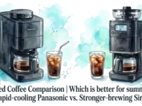 Siroca Cafe Shirobako Pro　Iced Coffee Comparison Which is better for summer Rapid-cooling Panasonic vs. Stronger-brewing Siroca