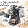Siroca Cafe Shirobako Pro Installation size