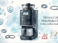 Siroca Cafe Shirobako Pro Is the coffee leaking