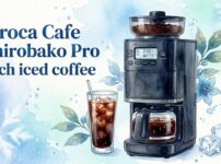 Siroca Cafe Shirobako Pro Rich iced coffee