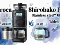 Siroca Cafe Shirobako Pro Stainless steel Glass Which one