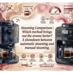 Siroca Cafe Shirobako Pro　Steaming Comparison Which method brings out the aroma better A showdown between automatic steaming and manual steaming
