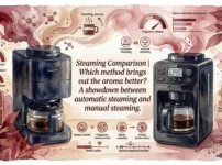 Siroca Cafe Shirobako Pro　Steaming Comparison Which method brings out the aroma better A showdown between automatic steaming and manual steaming