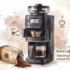 Siroca Cafe Shirobako Pro　Use pre-ground coffee instead of a coffee grinder