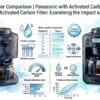 Siroca Cafe Shirobako Pro　Water Purifier Comparison Panasonic with Activated Carbon Filter vs. Siroca without Activated Carbon Filter Examining the Impact on Water Quality