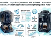 Siroca Cafe Shirobako Pro　Water Purifier Comparison Panasonic with Activated Carbon Filter vs. Siroca without Activated Carbon Filter Examining the Impact on Water Quality