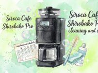 Siroca Cafe Shirobako Pro cleaning and care