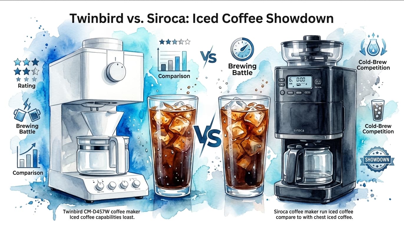 Twinbird vs. Siroca Iced Coffee Showdown