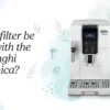 Can a filter be used with the De'Longhi Dinamica