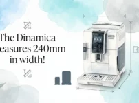 The Dinamica measures 240mm in width!