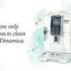 There are only five areas to clean on the Dinamica.