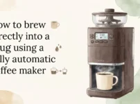 How to brew directly into a mug using a fully automatic coffee maker