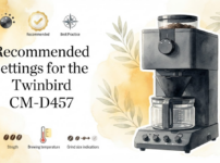 Recommended settings for the Twinbird CM-D457