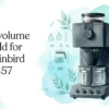 Water volume and yield for the Twinbird CM-D457