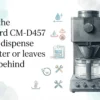 When the Twinbird CM-D457 fails to dispense hot water or leaves water behind